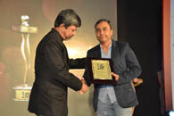   presenter   Anil Wanvari   winner   3rd Game Changer   Network 18 Group.